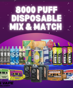 8000-PUFF- DISAPOSABLE-MIX-& -MATCH