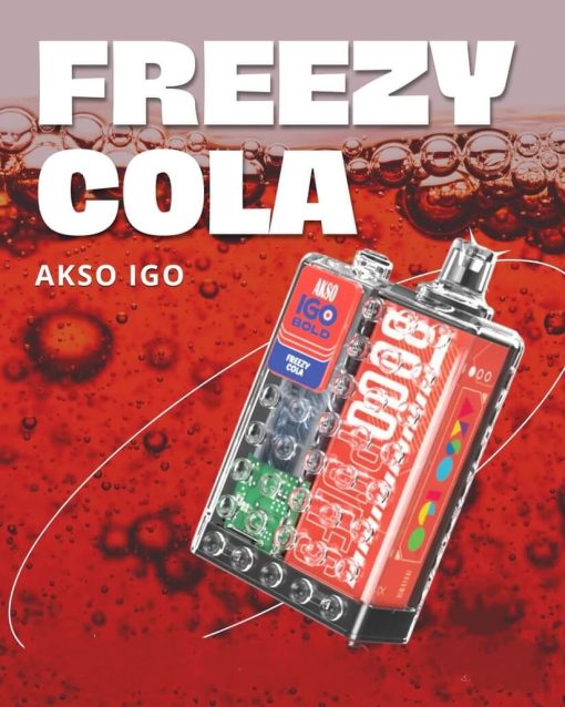 AksoIgo8000-Freezy-Cola-SG-VAPE-DELIVERY