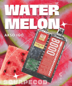 AksoIgo8000-Watermelon-SG-VAPE-DELIVERY