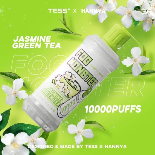 FOG-MONSTER-10000-PUFF-JASMINE-GREEN-TEA-SG-VAPE-DELIVERY