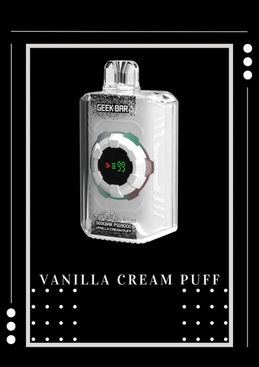 GEEKBAR-9000-VANILLA-CREAM-PUFF-SG-VAPE-DELIVERY