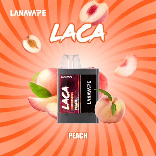 LANA-LACA-5500-PUFF-PEACH-SG-VAPE-DELIVERY