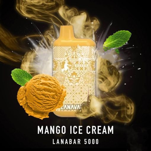 LANABAR-5000PUFF-MANGO-ICE-CREAM-SG-VAPE-DELIVERY