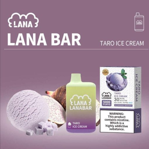 LANABAR-5000PUFF-TARO-ICE-CREAM-SG-VAPE-DELIVERY