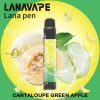 LANAPEN-2000PUFFS-CANTALOUPE-GREEN-APPLE-SG-VAPE-DELIVERY