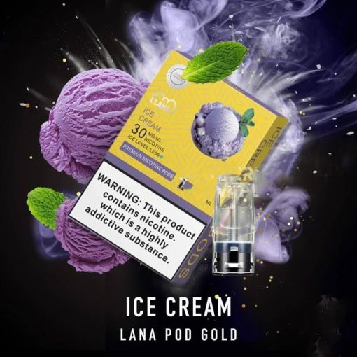 Lana-pod-gold-ice-cream-SG-VAPE-DELIVERY