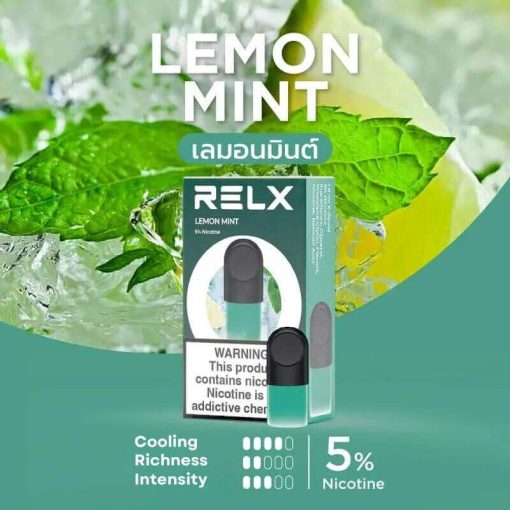 RELX-Infinity-Pod-Lemon-Mint-SG-Vape-DELIVERY