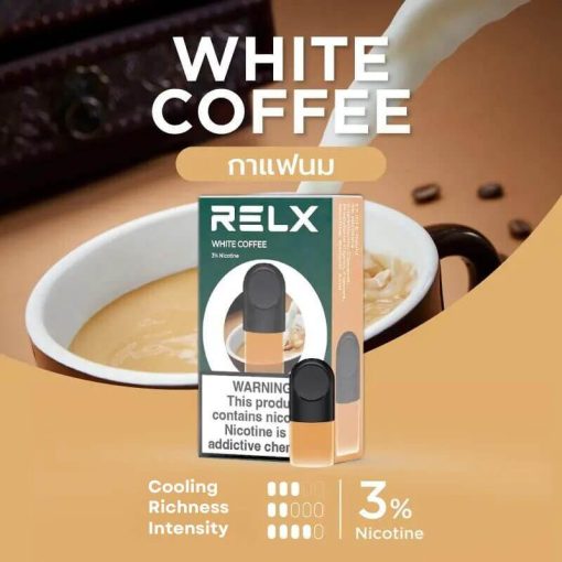 RELX-Infinity-Pod-White-Coffee-SG-Vape-DELIVERY