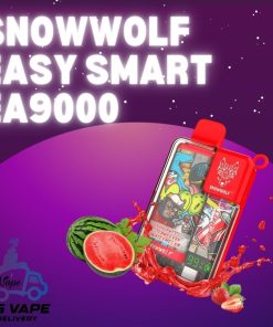 SNOWWOLF-EASY SMART-DISPOSABLE- 9000-puff