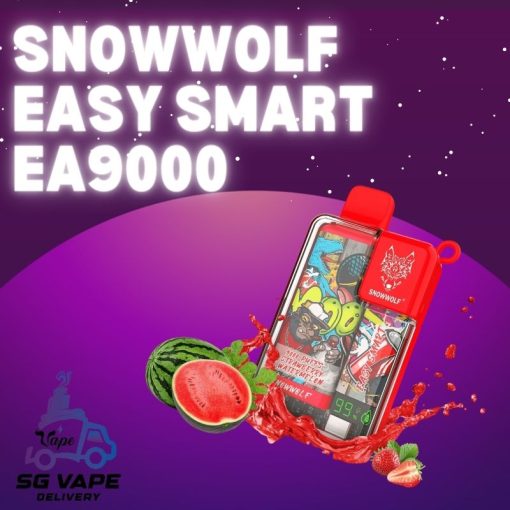 SNOWWOLF-EASY SMART-DISPOSABLE- 9000-puff