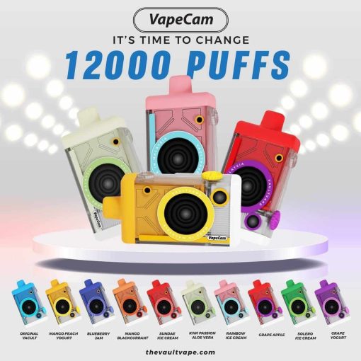 VAPECAM-STARTER-KIT-12000-PUFF-PEACH-YOGURT-SG-VAPE-DELIVERY