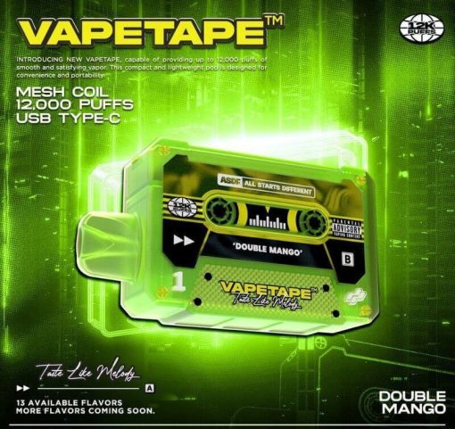 VAPETAPE-12000-PUFFS-DOUBLEMANGO-SG-VAPE-DELIVERY