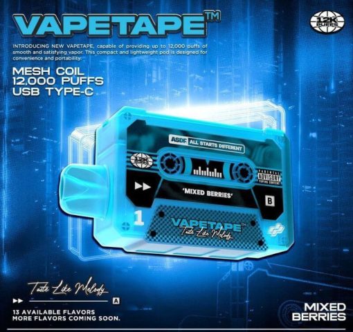 VAPETAPE-12000PUFFS-MIXED-BERRIES-SG-VAPE-DELIVERY