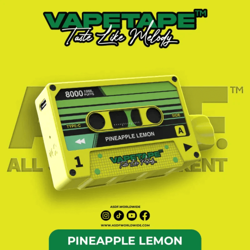 VAPETAPE-8000-Puffs-PINEAPPLE-LEMON-SG-VAPE-DEIVERY