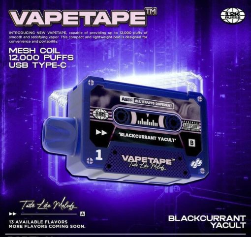 VAPETAPE12000-BLACKCURRANT-YACULT-SG-VAPE-DELIVERY