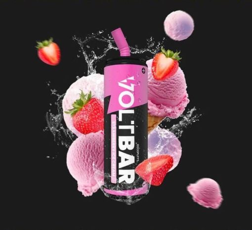 VOLTBAR-6000-Puffs-Strawberry-Ice-Cream-SG-VAPE-DELIVERY