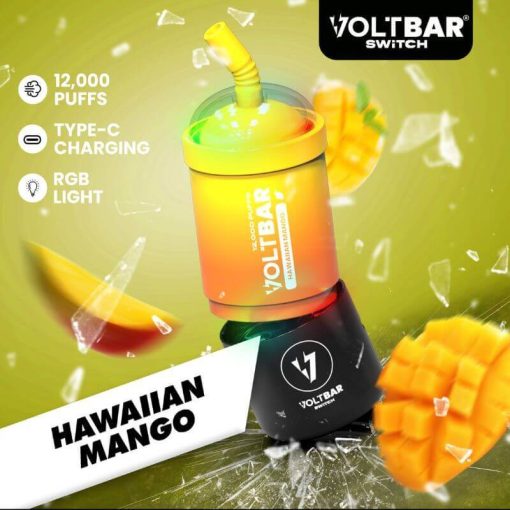 VOLTBAR-SWITCH-12000-HAWAIIAN-MANGO-SG-Vape-DELIVERY