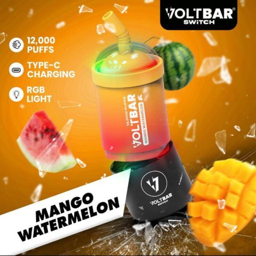 VOLTBAR-SWITCH-12000-MANGO-WATERMELON-SG-Vape-DELIVERY