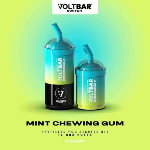 VOLTBAR-SWITCH-12000-MINT-CHEWING-GUM-SG-Vape-DELIVERY