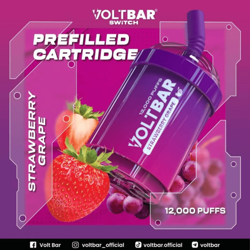 VOLTBAR-SWITCH-CARTRIDGE-12000-STRAWBERRY-GRAPE-SG-VAPE-DELIVERY