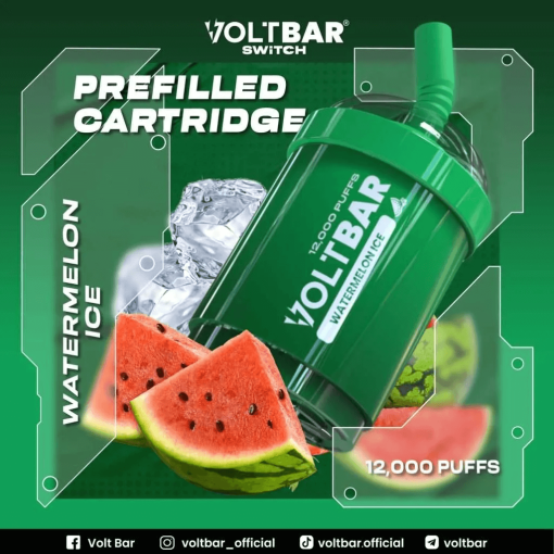 VOLTBAR-SWITCH-CARTRIDGE-12000-WATERMELON-ICE-SG-VAPE-DELIVERY