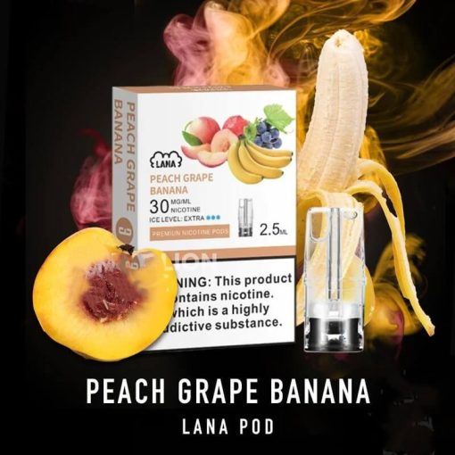 lana-pod-peach-grape-banana-VAPE-DELIVERY